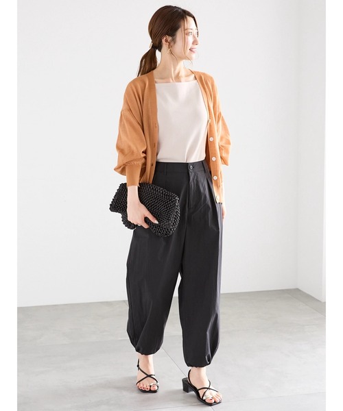 Te chichi（テチチ）の「カーゴデザインパラシュートパンツ（カーゴパンツ・レディース・ブラック/カーキ/オフホワイト・F）」の19枚目の写真