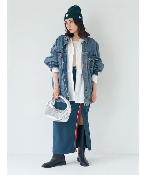 Ungrid(アングリッド)の「2Wayデザインシャツ(シャツ/ブラウス・レディース・その他1/グリーン系その他/ブルー/オフホワイト・FREE)」の15枚目の写真