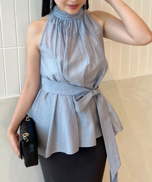 アニュアンス　グランドフレアブラウス anuans（アニュアンス）の「グランドフレアブラウス（シャツ