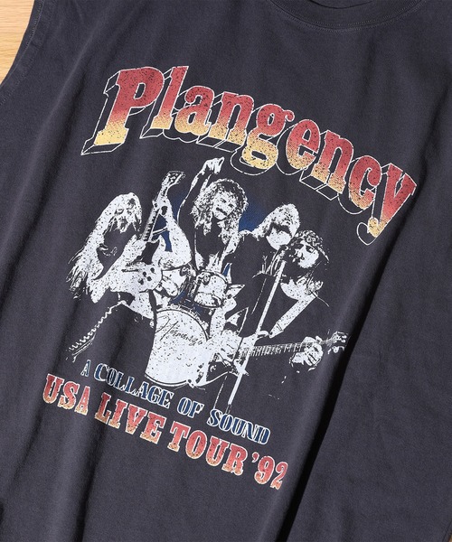 BEAMS HEART（ビームスハート）の「ワイルド グラフィック ノースリーブ Tシャツ（Tシャツ/カットソー・メンズ・ブラック系その他4/チャコールグレー・SMALL/MEDIUM/LARGE）」の3枚目の写真