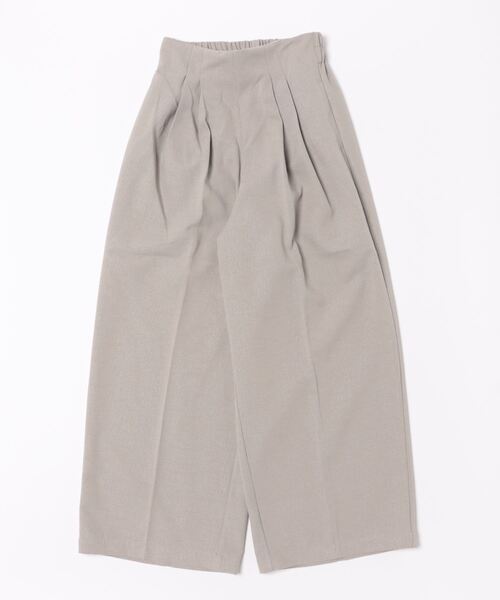 STYLEBLOCK(スタイルブロック)の「リネンタッチハイウエストパンツ(その他パンツ・レディース・ブラック/グレー/ベージュ・M)」の5枚目の写真