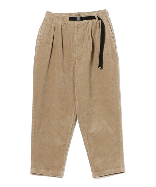 BEAMS(ビームス)の「コーデュロイ バギー テーパード イージーパンツ(その他パンツ・メンズ・チャコールグレー/ホワイト系その他/ベージュ・SMALL/MEDIUM/LARGE/X-LARGE)」の18枚目の写真