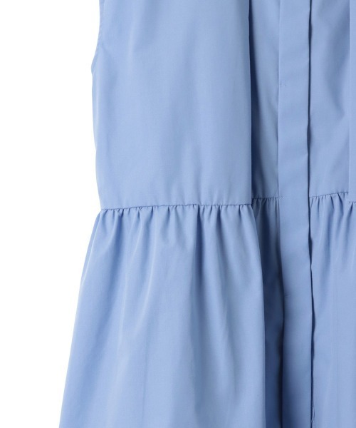 ketty(ケティ)の「ペプラムチュニックブラウス≪洗濯機で洗える≫(シャツ/ブラウス・レディース・オフホワイト/ネイビー/ブルー・M)」の7枚目の写真