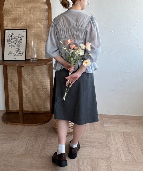 セール】2WAYリボンブラウス（シャツ/ブラウス）｜raffime（ラフィミー