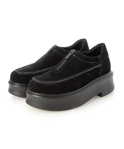 EVOL（イーボル）の「【EVOL】軽量センタージップスニーカー IX5541（スニーカー・レディース・ブラウン/ブラック・S/LL/L/M）」の3枚目の写真