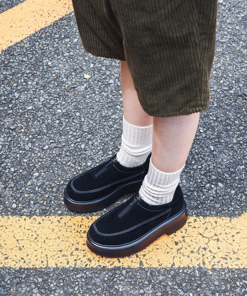 EVOL（イーボル）の「【EVOL】軽量センタージップスニーカー IX5541（スニーカー・レディース・ブラウン/ブラック・S/LL/L/M）」の14枚目の写真