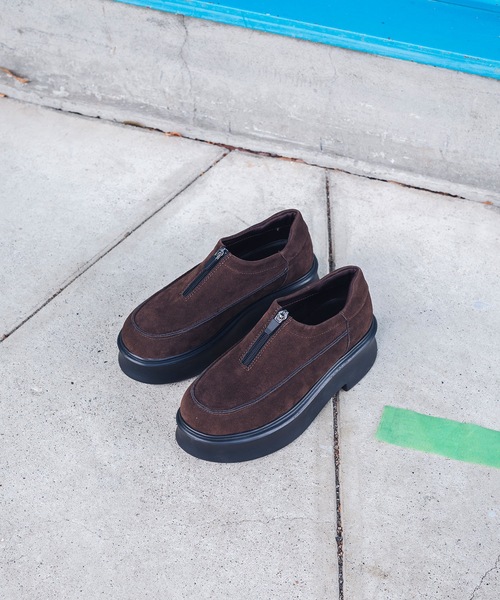 EVOL（イーボル）の「【EVOL】軽量センタージップスニーカー IX5541（スニーカー・レディース・ブラウン/ブラック・S/LL/L/M）」の15枚目の写真