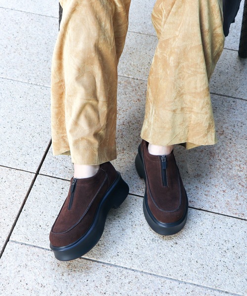 EVOL（イーボル）の「【EVOL】軽量センタージップスニーカー IX5541（スニーカー・レディース・ブラウン/ブラック・S/LL/L/M）」の21枚目の写真