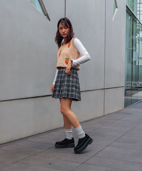 EVOL（イーボル）の「【EVOL】軽量センタージップスニーカー IX5541（スニーカー・レディース・ブラウン/ブラック・S/LL/L/M）」の22枚目の写真