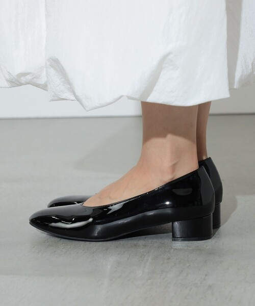 BEAMS HEART(ビームスハート)の「エッグトゥ パンプス(パンプス・レディース・ブラック/シルバー・SMALL/MEDIUM/LARGE)」の5枚目の写真