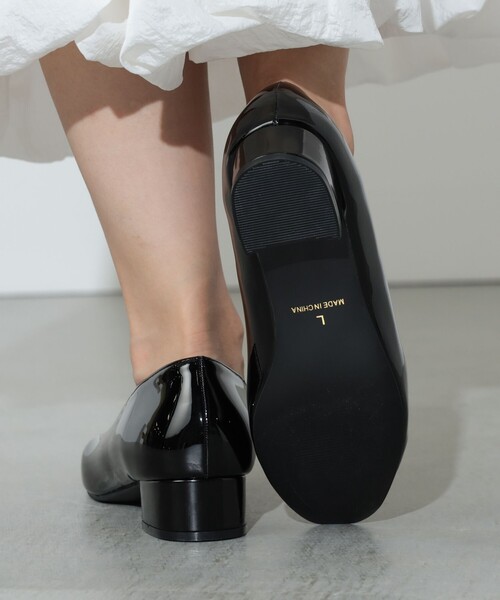 BEAMS HEART(ビームスハート)の「エッグトゥ パンプス(パンプス・レディース・ブラック/シルバー・SMALL/MEDIUM/LARGE)」の7枚目の写真