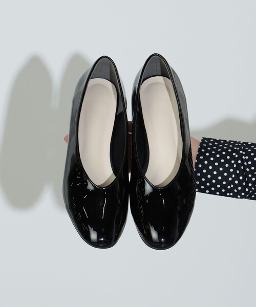 BEAMS HEART(ビームスハート)の「エッグトゥ パンプス(パンプス・レディース・ブラック/シルバー・SMALL/MEDIUM/LARGE)」の8枚目の写真