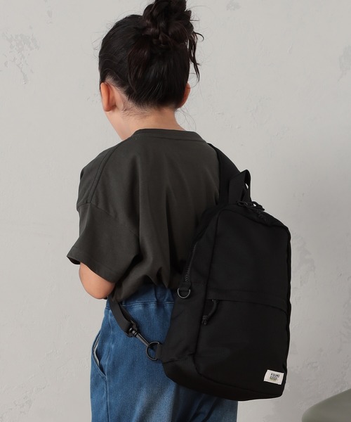 FOUND GOOD（ファウンドグッド）の「K/ハッスイワンショルBAG（ショルダーバッグ・キッズ・ベージュ/ブラック/ブルー系5・FREE）」の7枚目の写真
