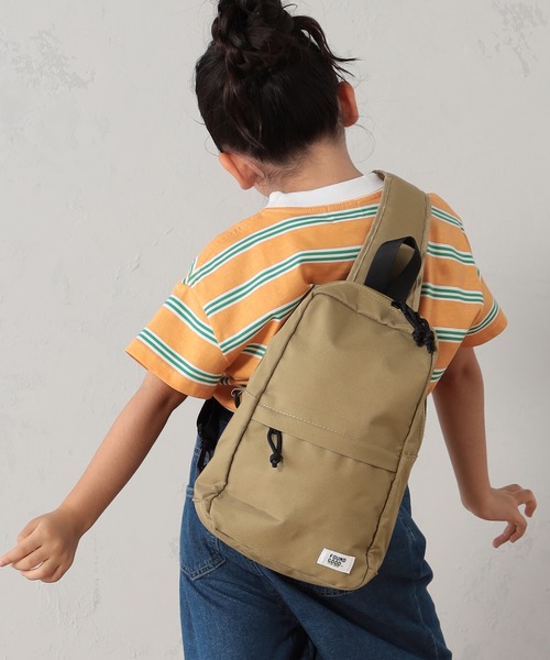 FOUND GOOD（ファウンドグッド）の「K/ハッスイワンショルBAG（ショルダーバッグ・キッズ・ベージュ/ブラック/ブルー系5・FREE）」の8枚目の写真