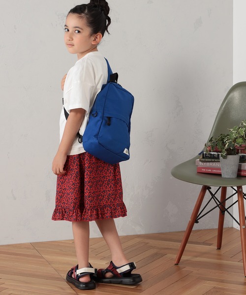 FOUND GOOD（ファウンドグッド）の「K/ハッスイワンショルBAG（ショルダーバッグ・キッズ・ベージュ/ブラック/ブルー系5・FREE）」の5枚目の写真