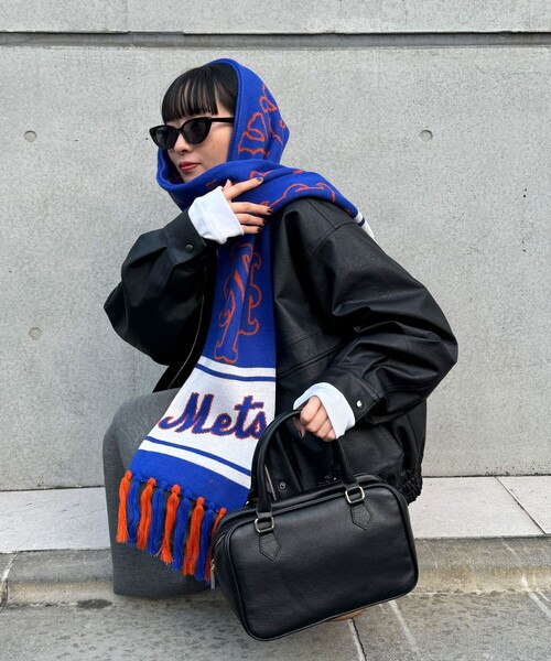 fredy emue(フレディエミュ)の「MLBチームマフラー(マフラー・レディース・グレー系その他/ブルー系その他2/ブルー系その他/レッド系その他・FREE)」の21枚目の写真