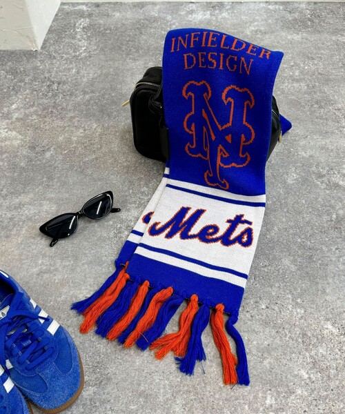 fredy emue(フレディエミュ)の「MLBチームマフラー(マフラー・レディース・グレー系その他/ブルー系その他2/ブルー系その他/レッド系その他・FREE)」の19枚目の写真