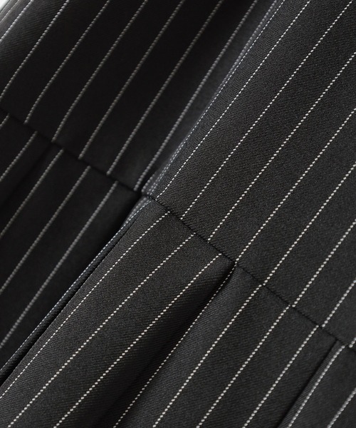 Honeys(ハニーズ)の「プリーツミニジャンスカ(ジャンパースカート・レディース・チャコール/ブラック/ブラック×ホワイト・LL/L/M/S/SS)」の17枚目の写真