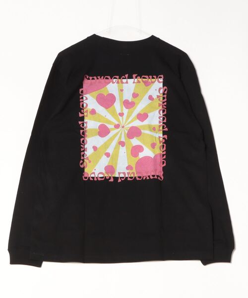 INNOCENT(イノセント)の「『Spread Love』オリジナルプリント L/S T(Tシャツ/カットソー・レディース・ブラック/ホワイト・LARGE/MEDIUM)」の4枚目の写真