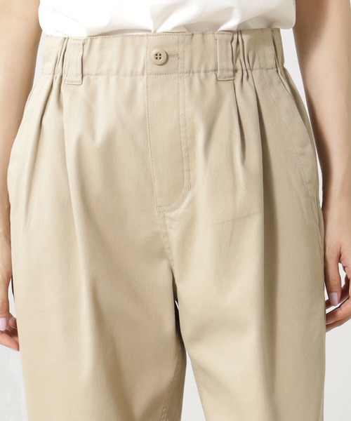 FOUND GOOD（ファウンドグッド）の「ストレッチノテーパードP（チノパンツ・レディース・ベージュ/アイボリー/グリーン系8/ネイビー・L/M/S）」の14枚目の写真