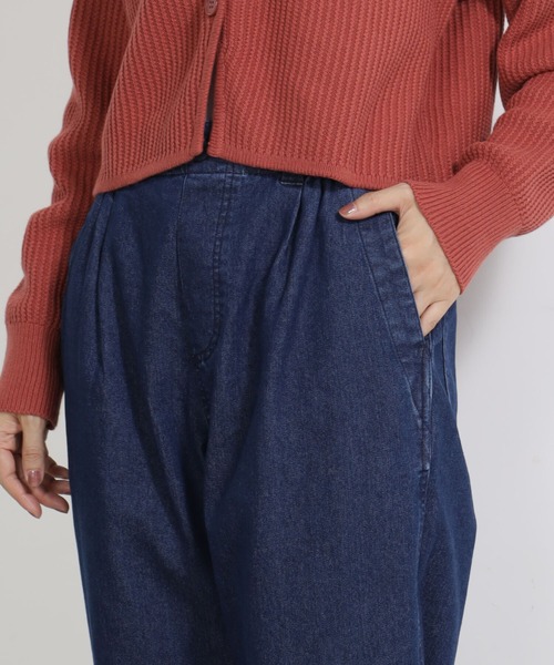 FOUND GOOD（ファウンドグッド）の「ストレッチノテーパードP（チノパンツ・レディース・ベージュ/アイボリー/グリーン系8/ネイビー・L/M/S）」の19枚目の写真