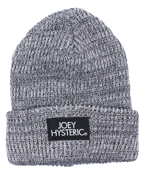 JOEY HYSTERIC（ジョーイヒステリック）の「ニットキャップ（ニットキャップ/ビーニー・キッズ・ブラック/グレー/ネイビー・MEDIUM/LARGE）」の3枚目の写真