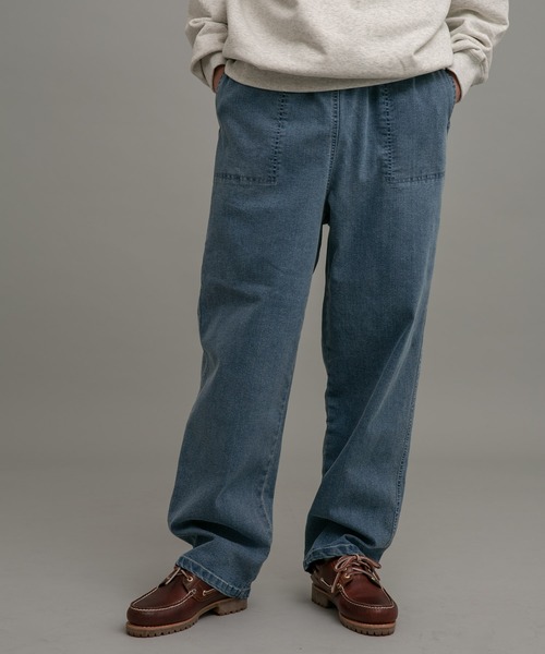 URBAN RESEARCH Sonny Label(アーバンリサーチサニーレーベル)の「10オンスデニムユーティリティパンツ(デニムパンツ・メンズ・インディゴブルー/ライトインディゴブルー/ブラック・MEDIUM/LARGE)」の4枚目の写真