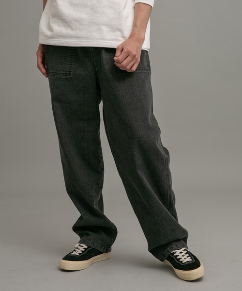 URBAN RESEARCH Sonny Label(アーバンリサーチサニーレーベル)の「10オンスデニムユーティリティパンツ(デニムパンツ・メンズ・インディゴブルー/ライトインディゴブルー/ブラック・MEDIUM/LARGE)」の20枚目の写真