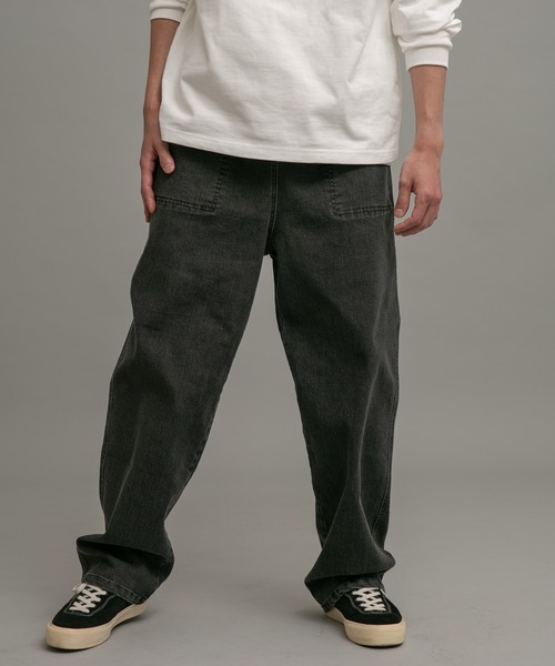 URBAN RESEARCH Sonny Label(アーバンリサーチサニーレーベル)の「10オンスデニムユーティリティパンツ(デニムパンツ・メンズ・インディゴブルー/ライトインディゴブルー/ブラック・MEDIUM/LARGE)」の19枚目の写真