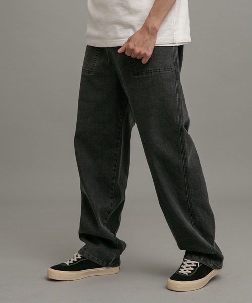 URBAN RESEARCH Sonny Label(アーバンリサーチサニーレーベル)の「10オンスデニムユーティリティパンツ(デニムパンツ・メンズ・インディゴブルー/ライトインディゴブルー/ブラック・MEDIUM/LARGE)」の18枚目の写真