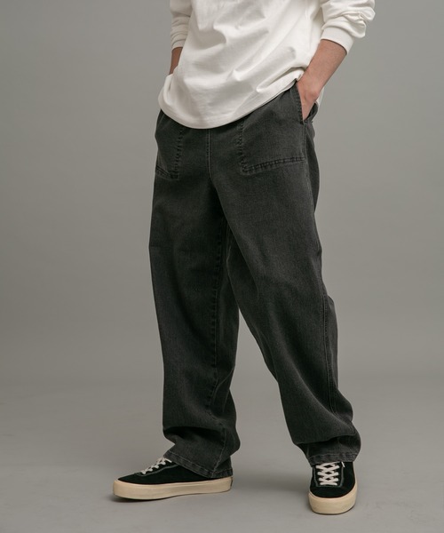 URBAN RESEARCH Sonny Label(アーバンリサーチサニーレーベル)の「10オンスデニムユーティリティパンツ(デニムパンツ・メンズ・インディゴブルー/ライトインディゴブルー/ブラック・MEDIUM/LARGE)」の21枚目の写真