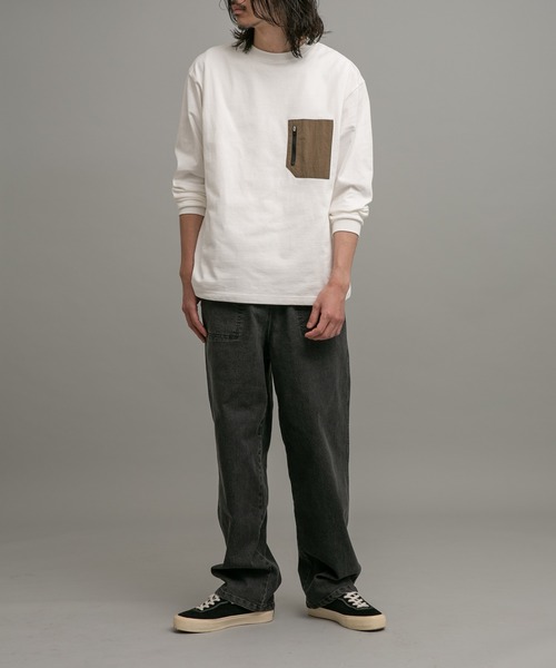 URBAN RESEARCH Sonny Label(アーバンリサーチサニーレーベル)の「10オンスデニムユーティリティパンツ(デニムパンツ・メンズ・インディゴブルー/ライトインディゴブルー/ブラック・MEDIUM/LARGE)」の12枚目の写真