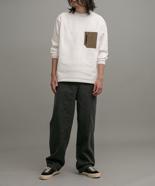 URBAN RESEARCH Sonny Label(アーバンリサーチサニーレーベル)の「10オンスデニムユーティリティパンツ(デニムパンツ・メンズ・インディゴブルー/ライトインディゴブルー/ブラック・MEDIUM/LARGE)」の11枚目の写真