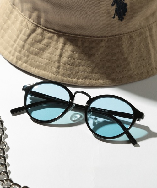 BEVERLY HILLS POLO CLUB(ビバリーヒルズポロクラブ)の「【BEVERLY HILLS POLO CLUB】BHPC サングラス BHS-2854(サングラス・レディース・ブルー系その他2/ブラック/ブルー/ベージュ/イエロー/ピンク/グリーン/ライトグリーン・FREE)」の6枚目の写真