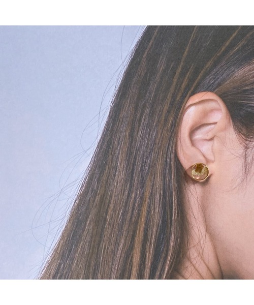tone(トーン)の「【Laugh】mica / pierce(MA)(ピアス(両耳用)・レディース・ゴールド/シルバー・FREE)」の5枚目の写真