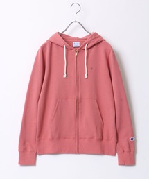 Champion（チャンピオン）ワンポイントロゴ刺繍 スウェットジップアップパーカー レディース/長袖/フーディー