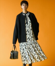 23区（ニジュウサンク）の「【洗える】ARGENTI コラージュプリント ワンピース（ワンピース・レディース）」