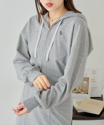 Chico | ラメフードジップパーカー(パーカー)