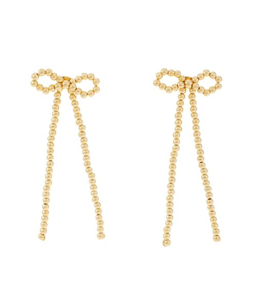 EVRIS（エヴリス）の「RIBBON MOTIF ピアス（ピアス（両耳用）・レディース・ゴールド/シルバー・FREE）」の10枚目の写真