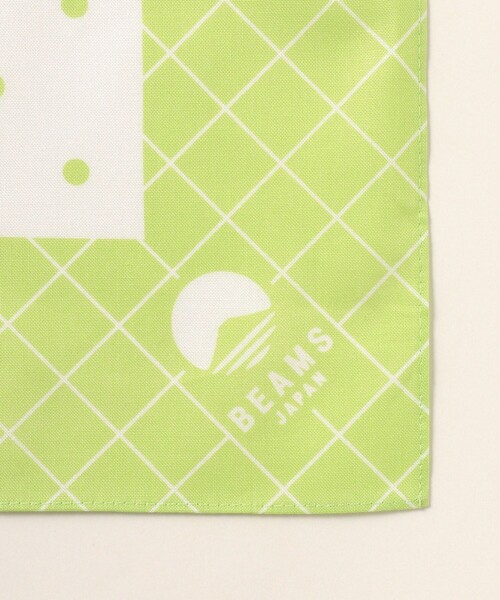 BEAMS JAPAN（ビームス　ジャパン）の「【男はつらいよ】【別注】銀座 木村屋總本店 / ビームス篇 寅とリリーのメロンパン風呂敷（ハンカチ/ハンドタオル・レディース・ミント・ONE SIZE）」の5枚目の写真