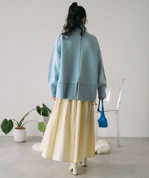 定価27500円 L'Appartement タートルネックボリュームニット セール】タートルボリュームニット/ タートルネックニット
