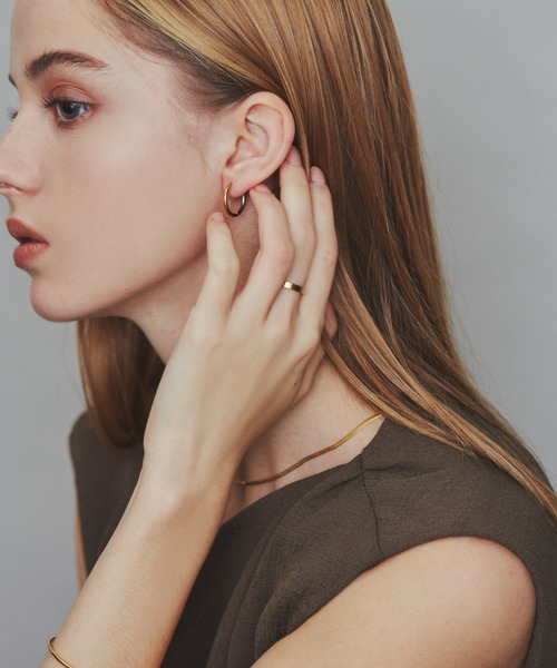 ciite' surgical stainless（シーテサージカルステンレス）の「【 金属アレルギー対応 】 シンプルリング  サージカルステンレス（リング・レディース・シルバー/ゴールド/ピンクゴールド・XL/XXS/S/M/L/XS）」の16枚目の写真
