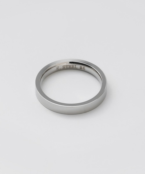 ciite' surgical stainless（シーテサージカルステンレス）の「【 金属アレルギー対応 】 シンプルリング  サージカルステンレス（リング・レディース・シルバー/ゴールド/ピンクゴールド・XL/XXS/S/M/L/XS）」の7枚目の写真