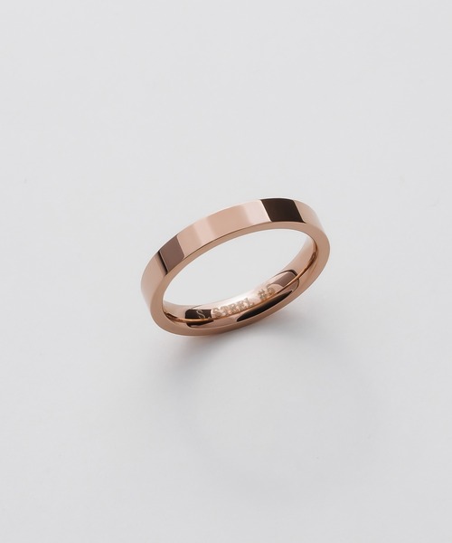 ciite' surgical stainless（シーテサージカルステンレス）の「【 金属アレルギー対応 】 シンプルリング  サージカルステンレス（リング・レディース・シルバー/ゴールド/ピンクゴールド・XL/XXS/S/M/L/XS）」の8枚目の写真