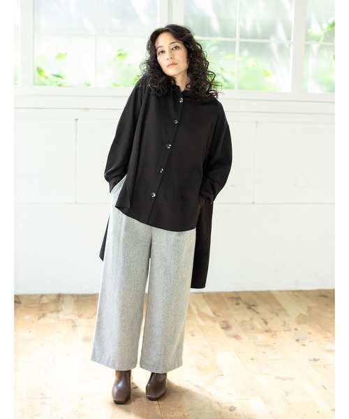 【セール】ヘリンボーンワイドパンツ（その他パンツ）｜OSMOSIS（オズモーシス）