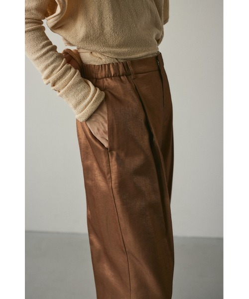 STYLEMIXER（スタイルミキサー）の「サテンタックパンツ（その他パンツ・レディース・アイボリー/イエロー/ブラウン・SMALL/MEDIUM）」の19枚目の写真