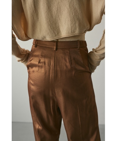 STYLEMIXER（スタイルミキサー）の「サテンタックパンツ（その他パンツ・レディース・アイボリー/イエロー/ブラウン・SMALL/MEDIUM）」の21枚目の写真