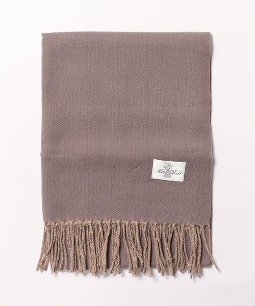 セール】【MASCLUB】フリンジ大判ストール マフラー（マフラー