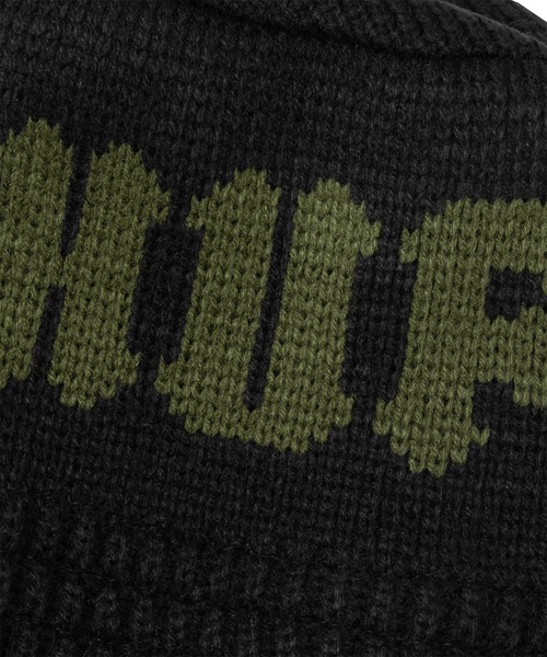 HUF（ハフ）の「CLASSIC KNIT BUCKET HAT（ハット・メンズ・ベージュ系その他/ブラック・ONE SIZE）」の8枚目の写真