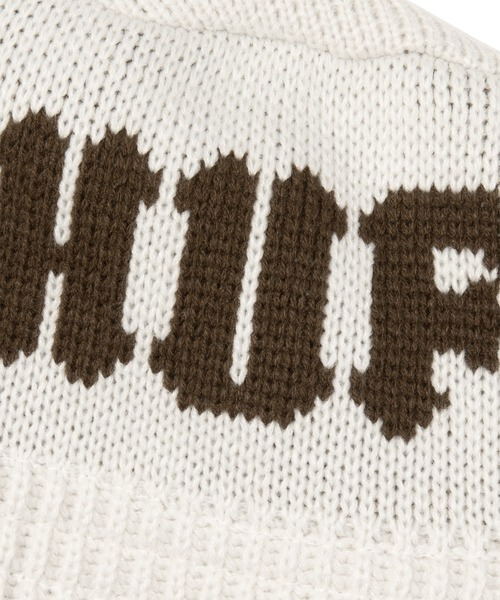 HUF（ハフ）の「CLASSIC KNIT BUCKET HAT（ハット・メンズ・ベージュ系その他/ブラック・ONE SIZE）」の9枚目の写真